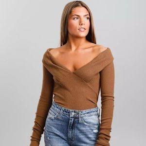 Free people Hot Stuff Off The Shoulder Top
